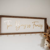 Hanging Hat/Key/Bag Keepsake Frame