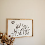 Kids Drawing Keepsake Frame