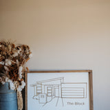 House Art Keepsake Frame