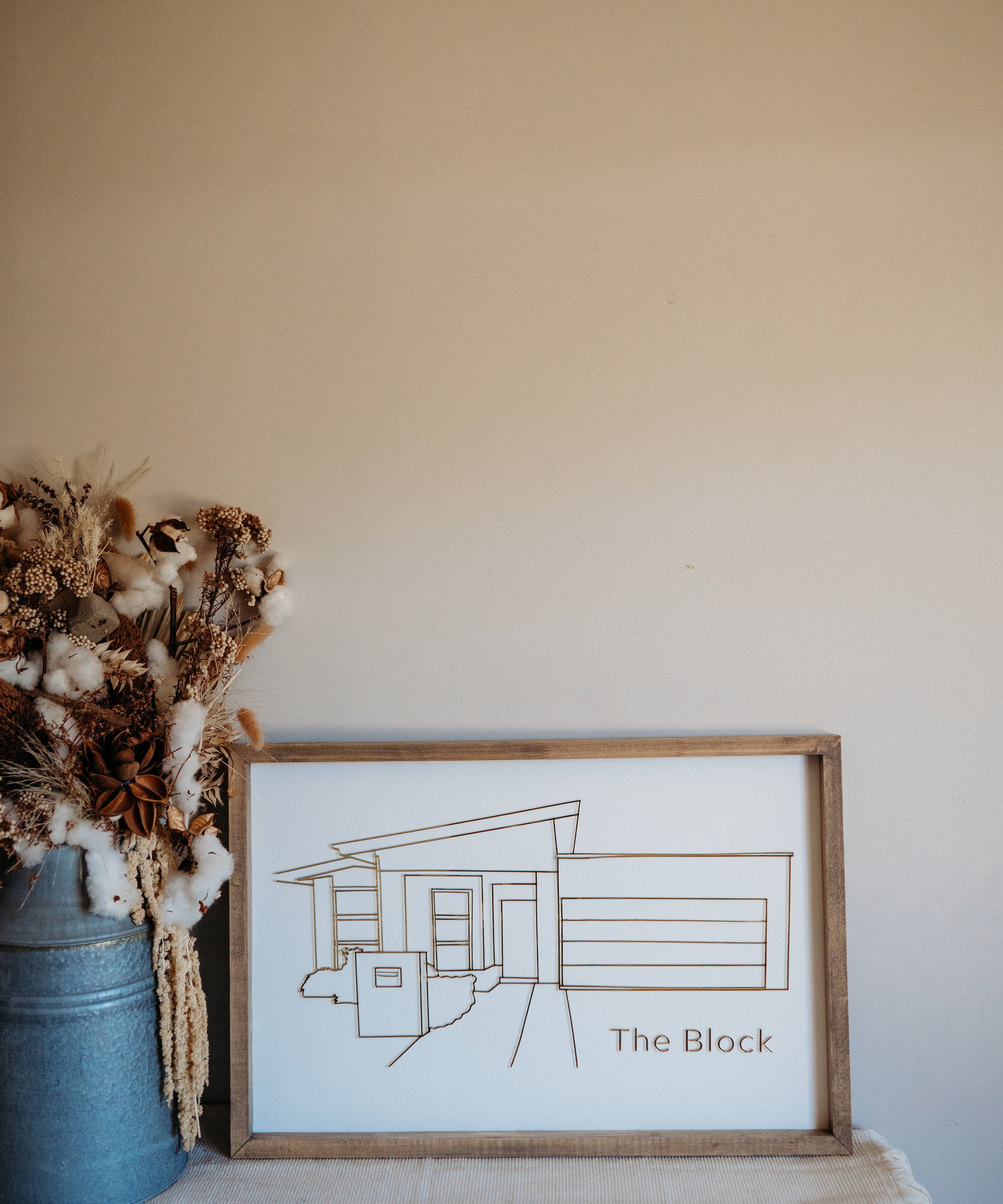 House Art Keepsake Frame