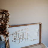 House Art Keepsake Frame