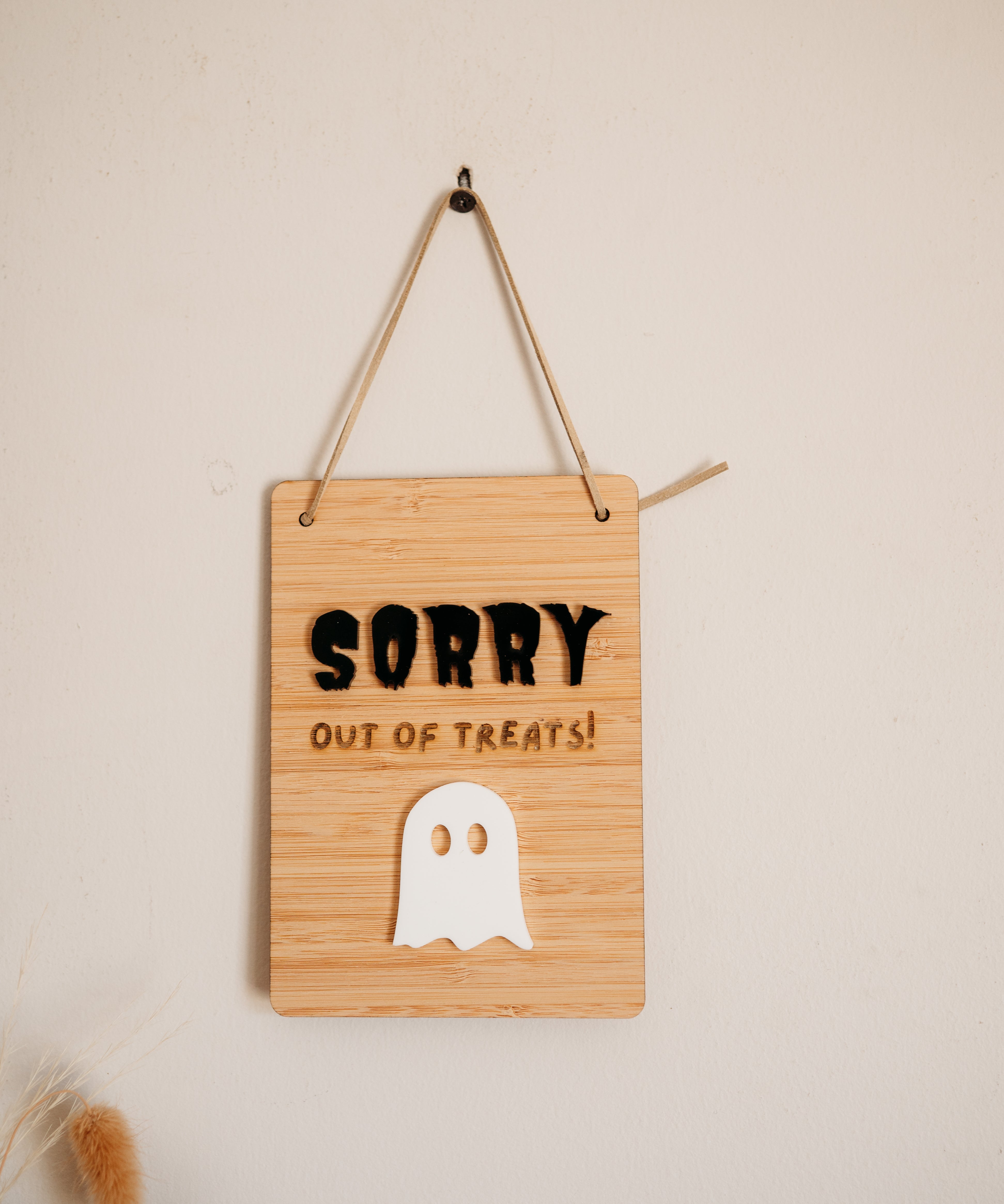 Sorry out of treats hanger