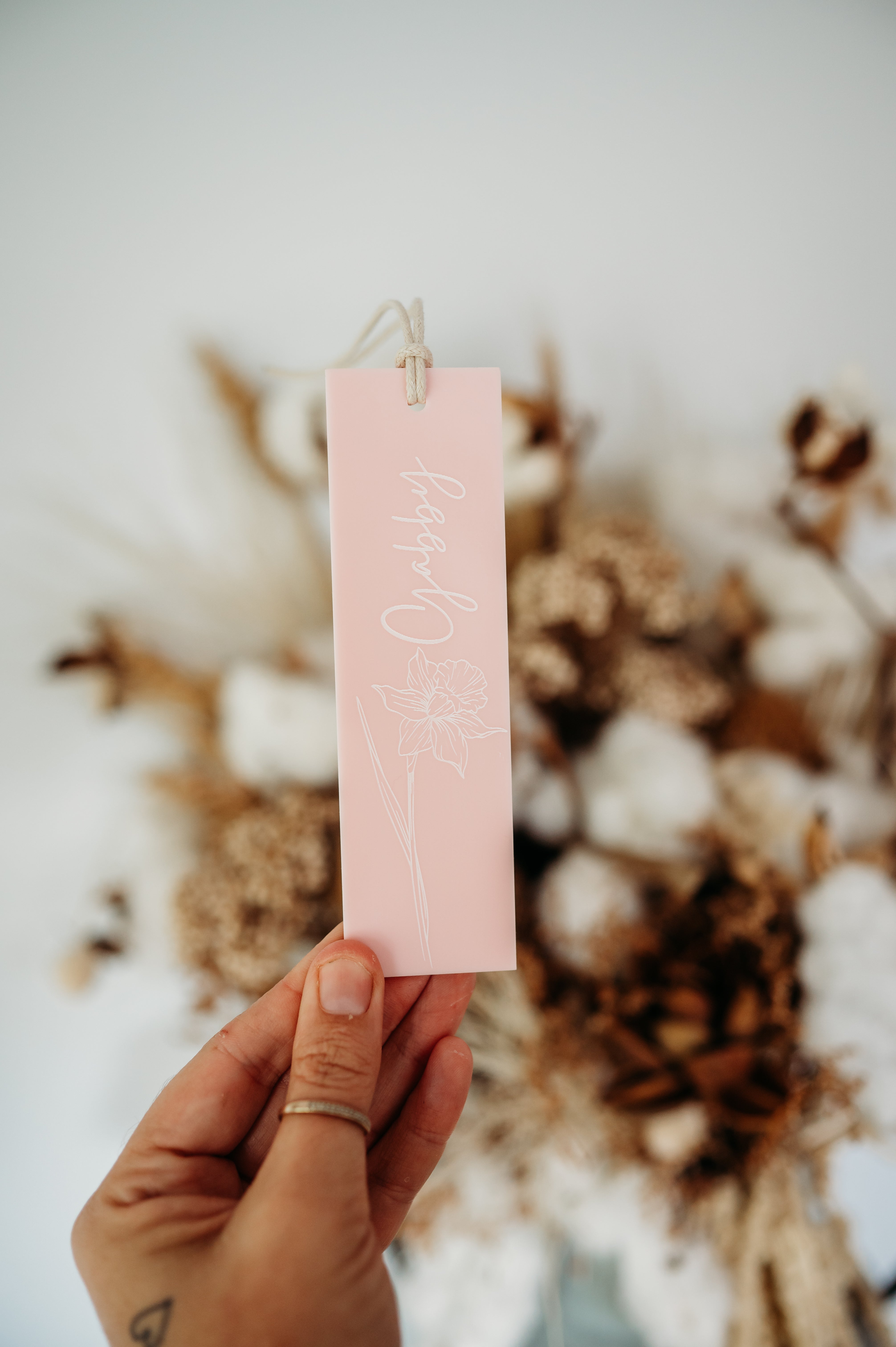 Birth Flower Bookmark