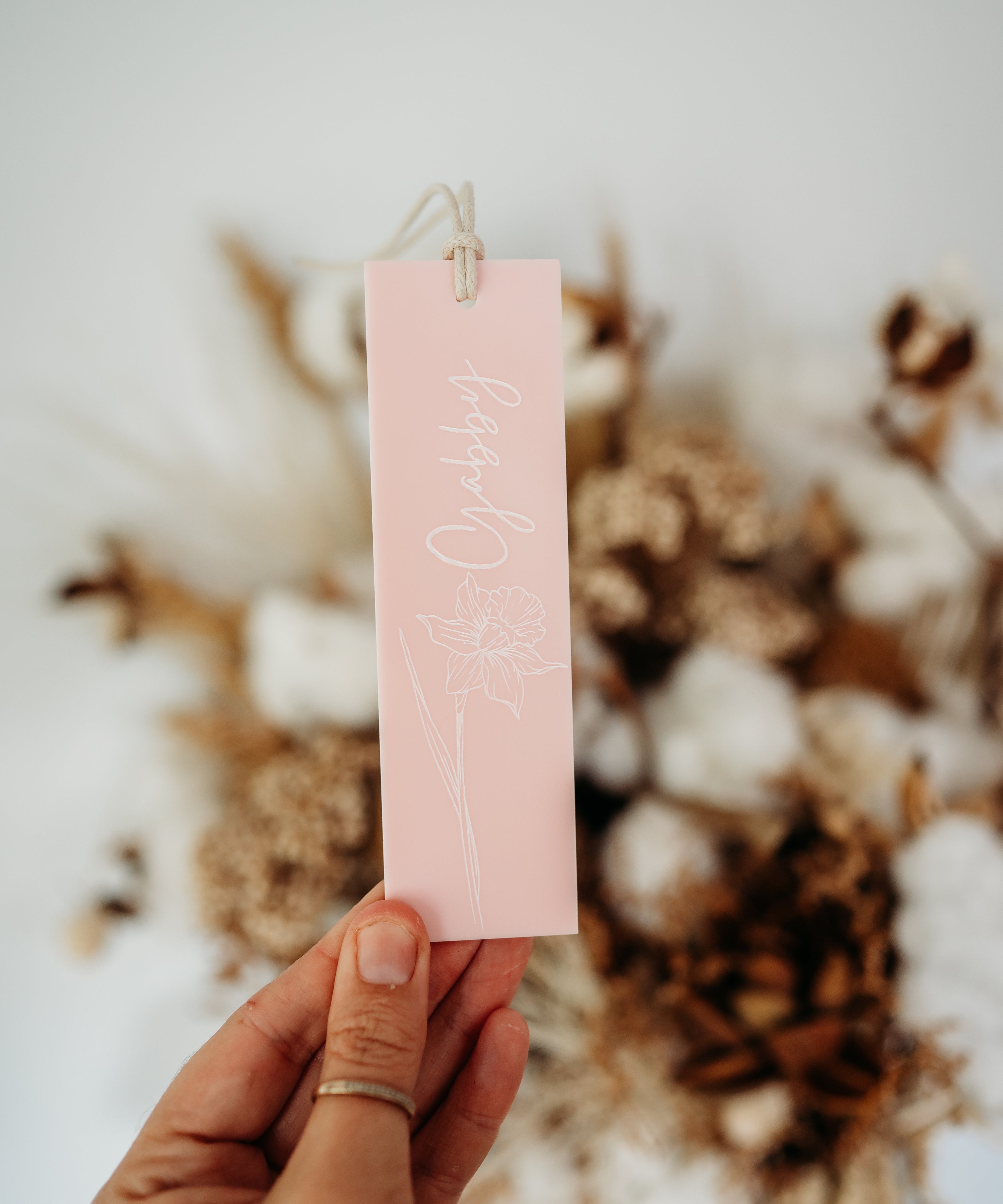 Birth Flower Bookmark