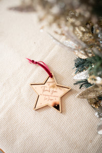 Teacher Star Decoration