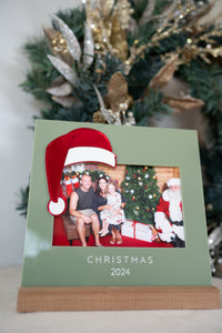 Christmas Photo Frame - Wooden Base