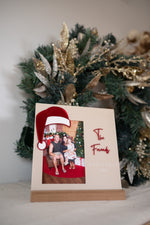 Load image into Gallery viewer, Christmas Photo Frame - Wooden Base
