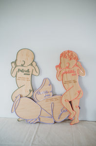 Baby 1:1 Scale Plaque