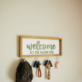 Hanging Hat/Key/Bag Keepsake Frame