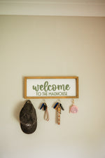 Load image into Gallery viewer, Hanging Hat/Key/Bag Keepsake Frame
