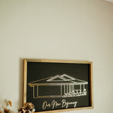 House Art Keepsake Frame