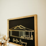 House Art Keepsake Frame