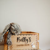 Easter Crate Plaque - Rabbit and Duck