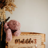 Easter Crate Plaque - Vintage
