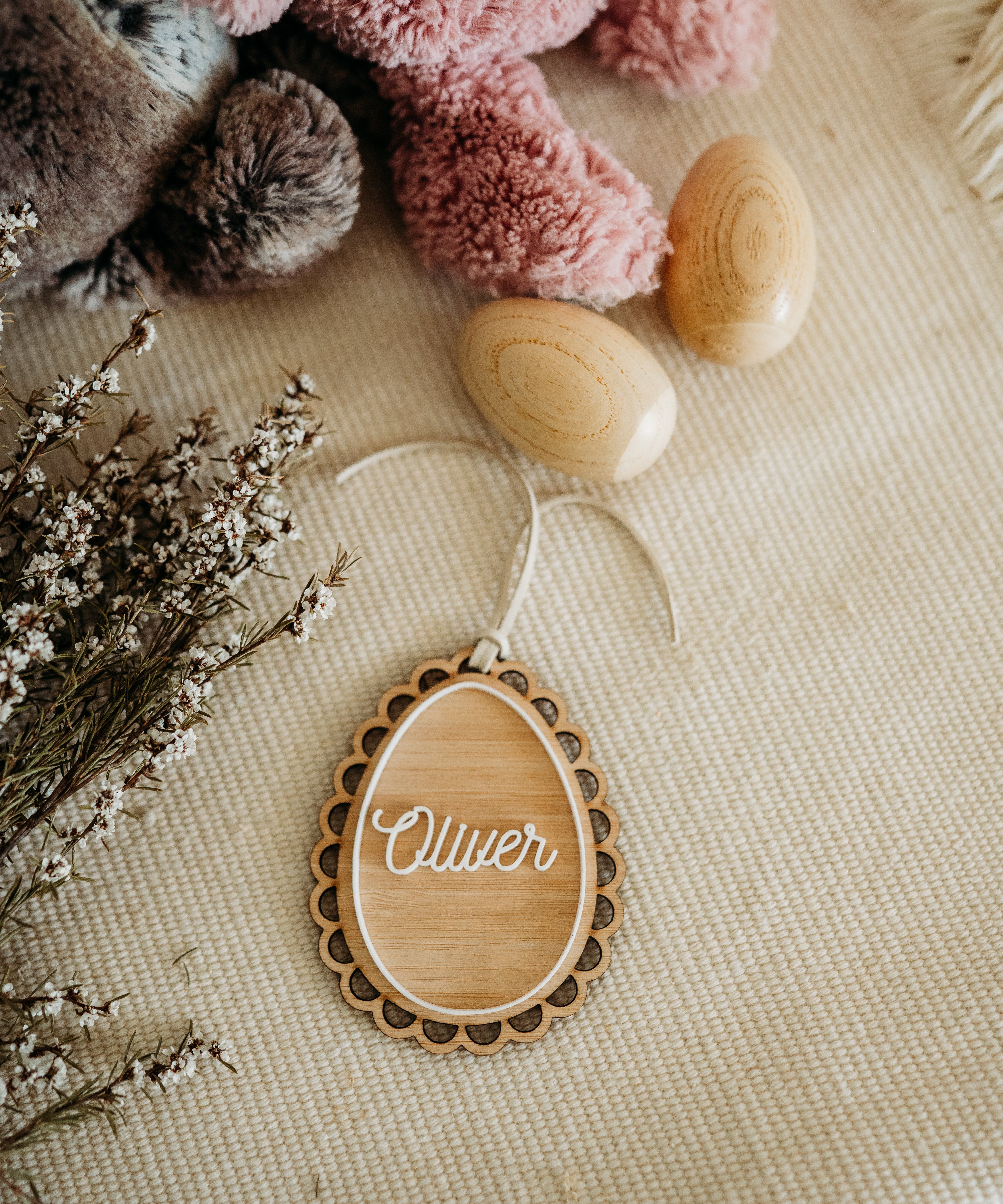 Easter Tag - Vintage Border