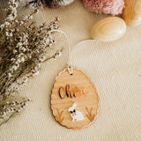 Easter Tag -  Flower Scallop
