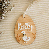 Easter Tag -  Flower Duck/Bunny