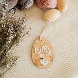 Easter Tag -  Flower Duck/Bunny