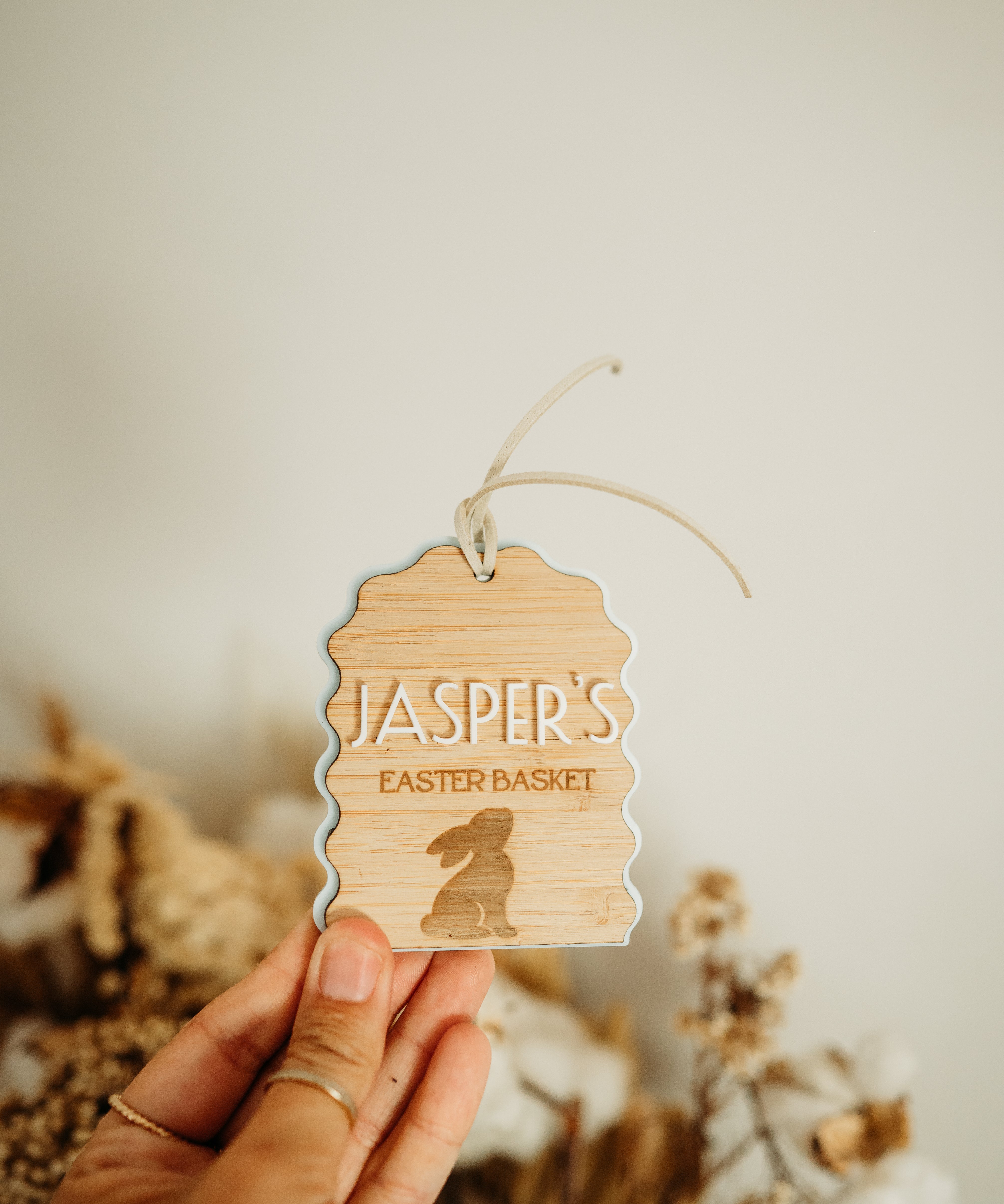 Wavy Easter Tags