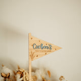 Easter Wooden Flags