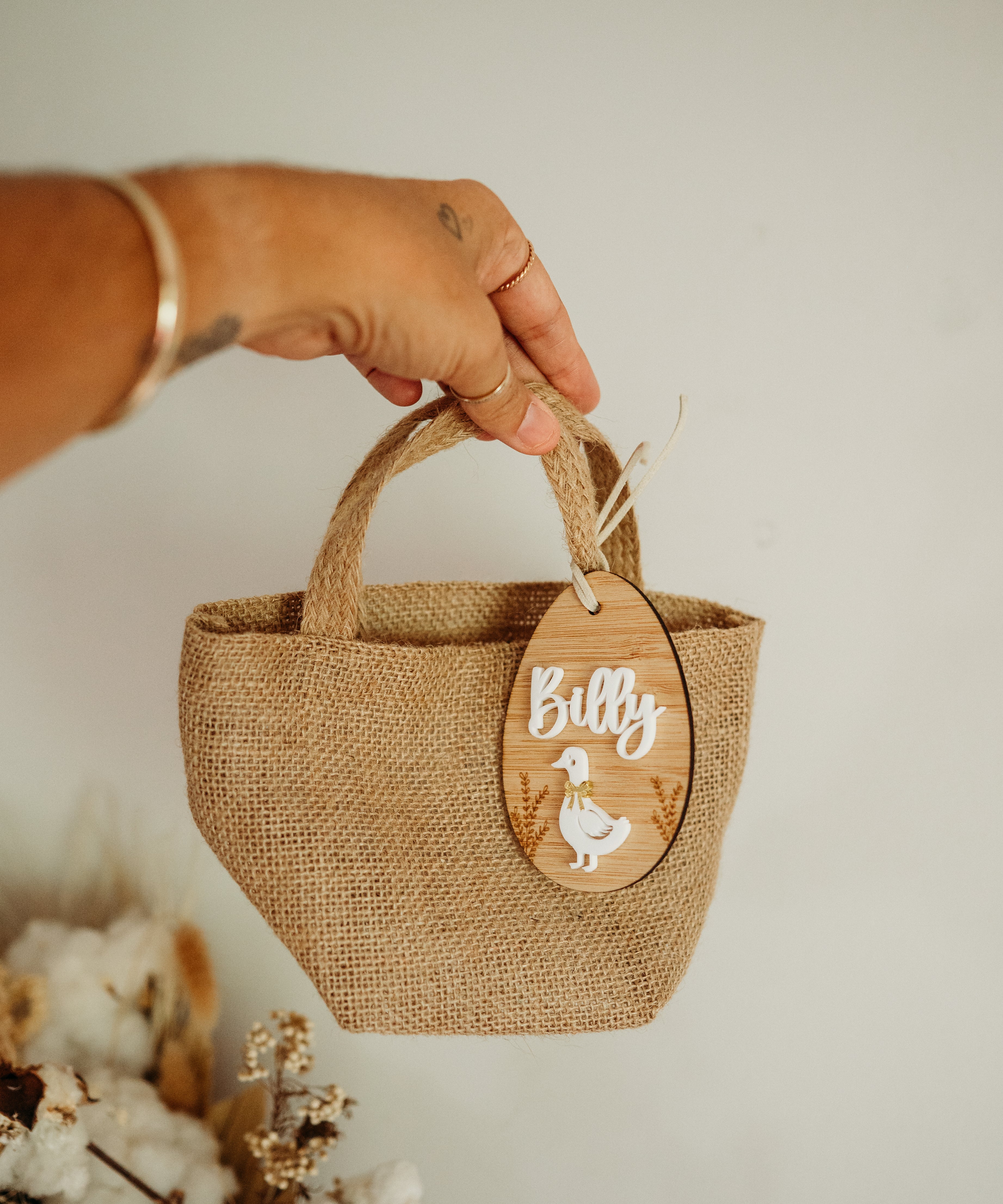 Easter Hessian Bags