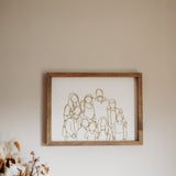 Line Art Keepsake Frame