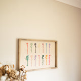 Birth Flower Keepsake Frame