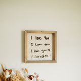 Kids Drawing Keepsake Frame