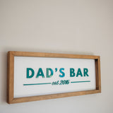 Bar Keepsake Frame