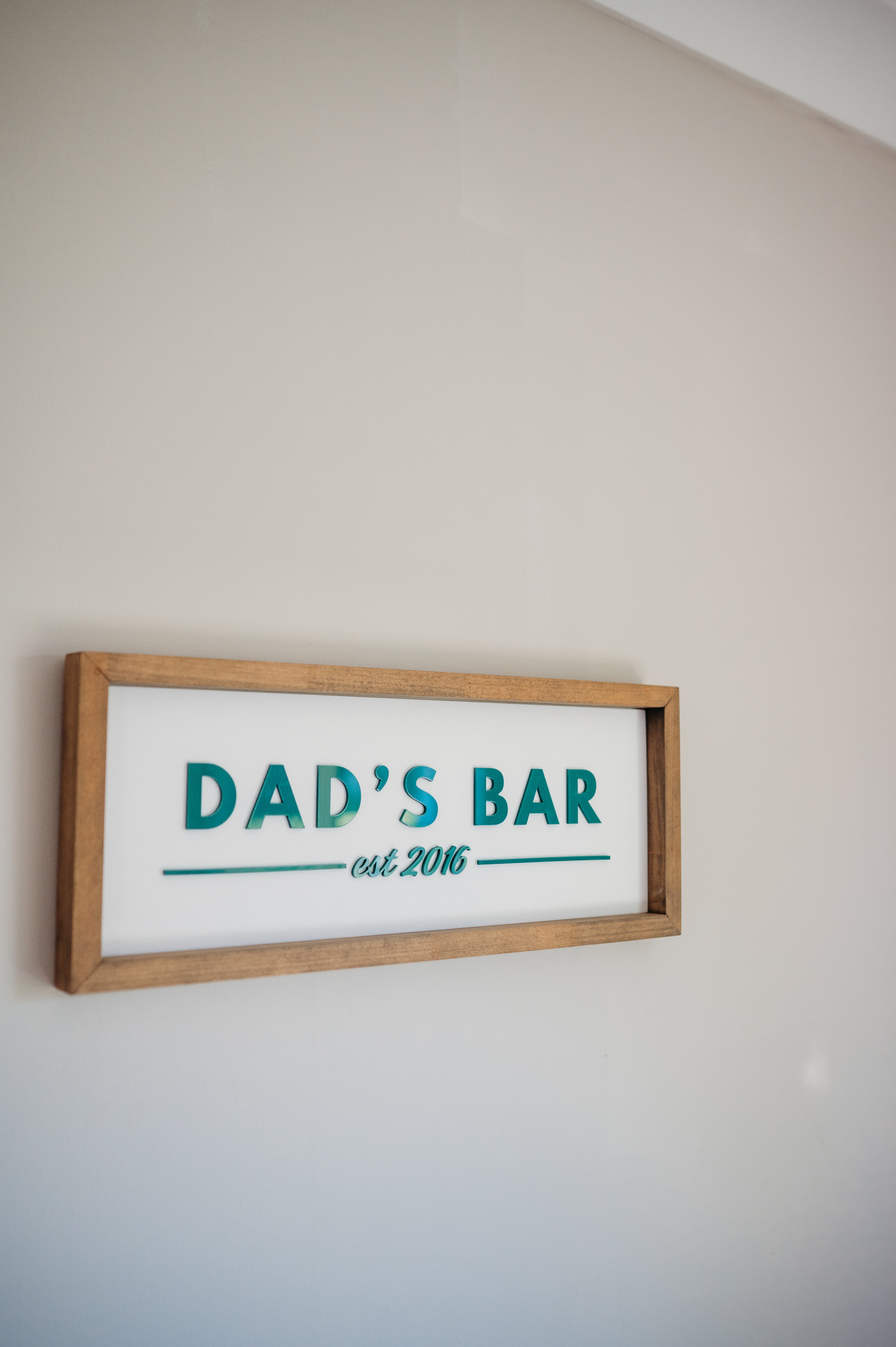 Bar Keepsake Frame