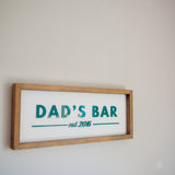 Bar Keepsake Frame
