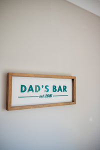 Bar Keepsake Frame