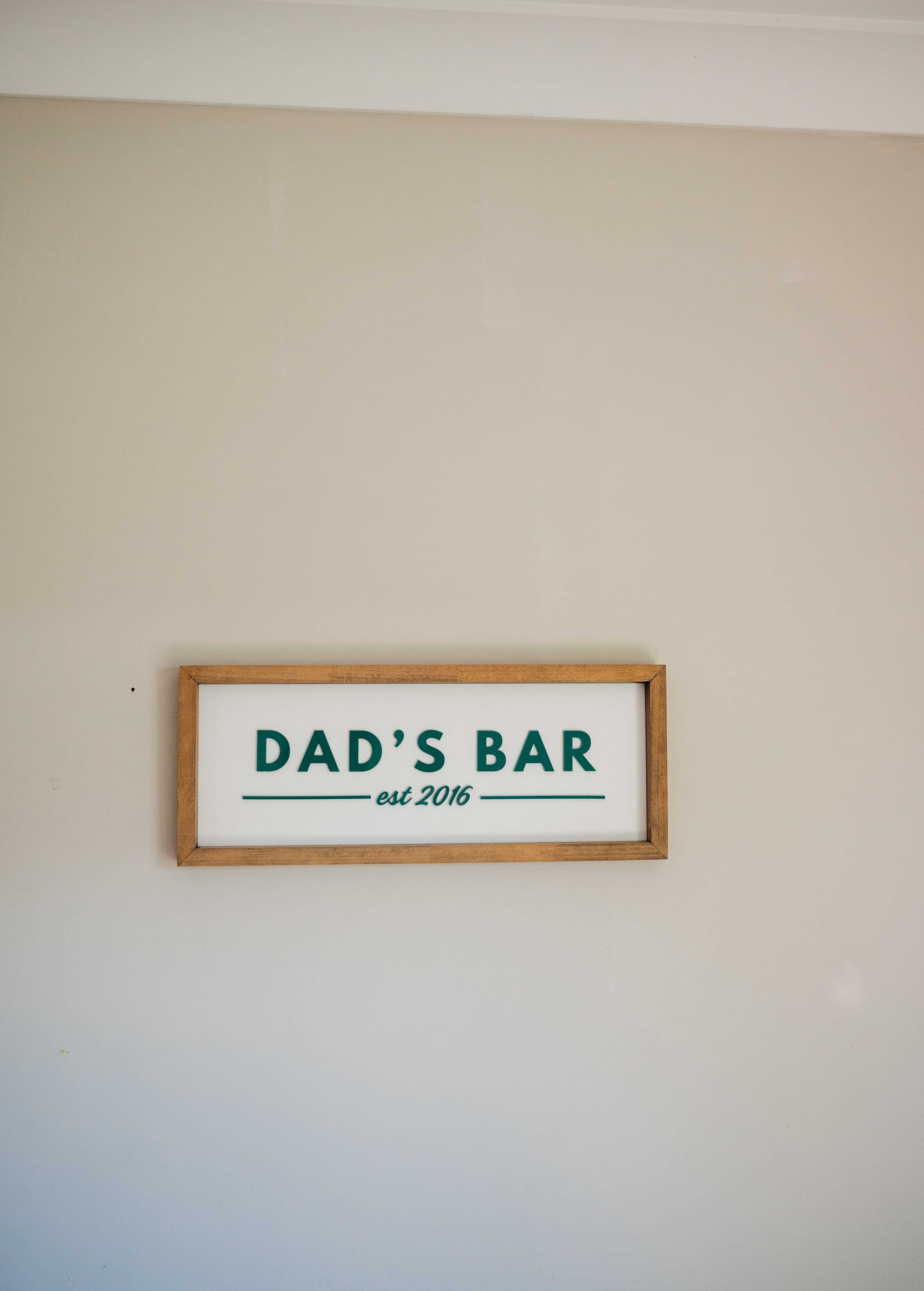 Bar Keepsake Frame