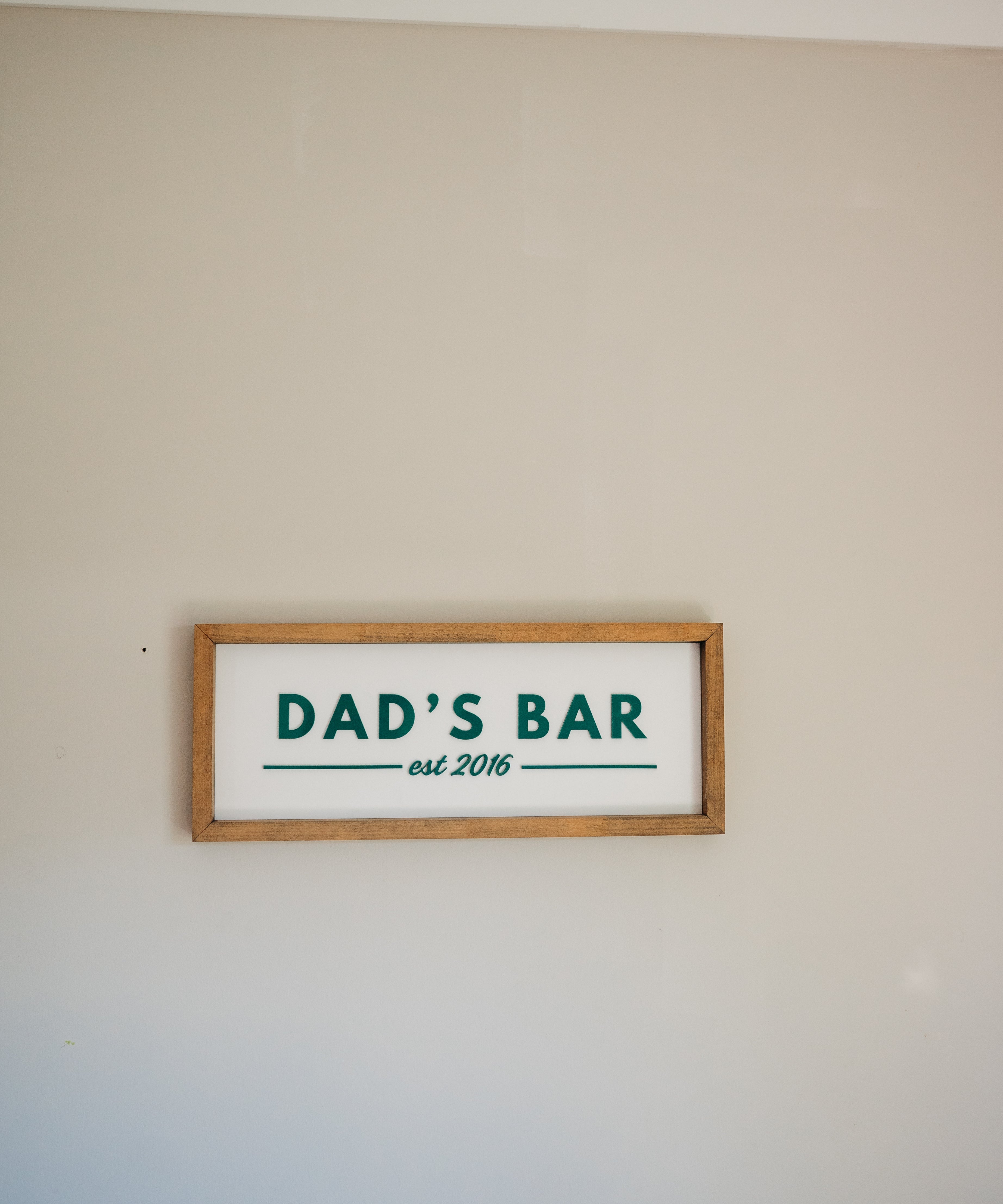 Bar Keepsake Frame