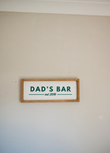 Bar Keepsake Frame
