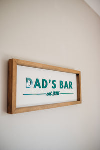 Bar Keepsake Frame