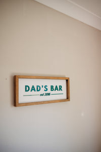 Bar Keepsake Frame