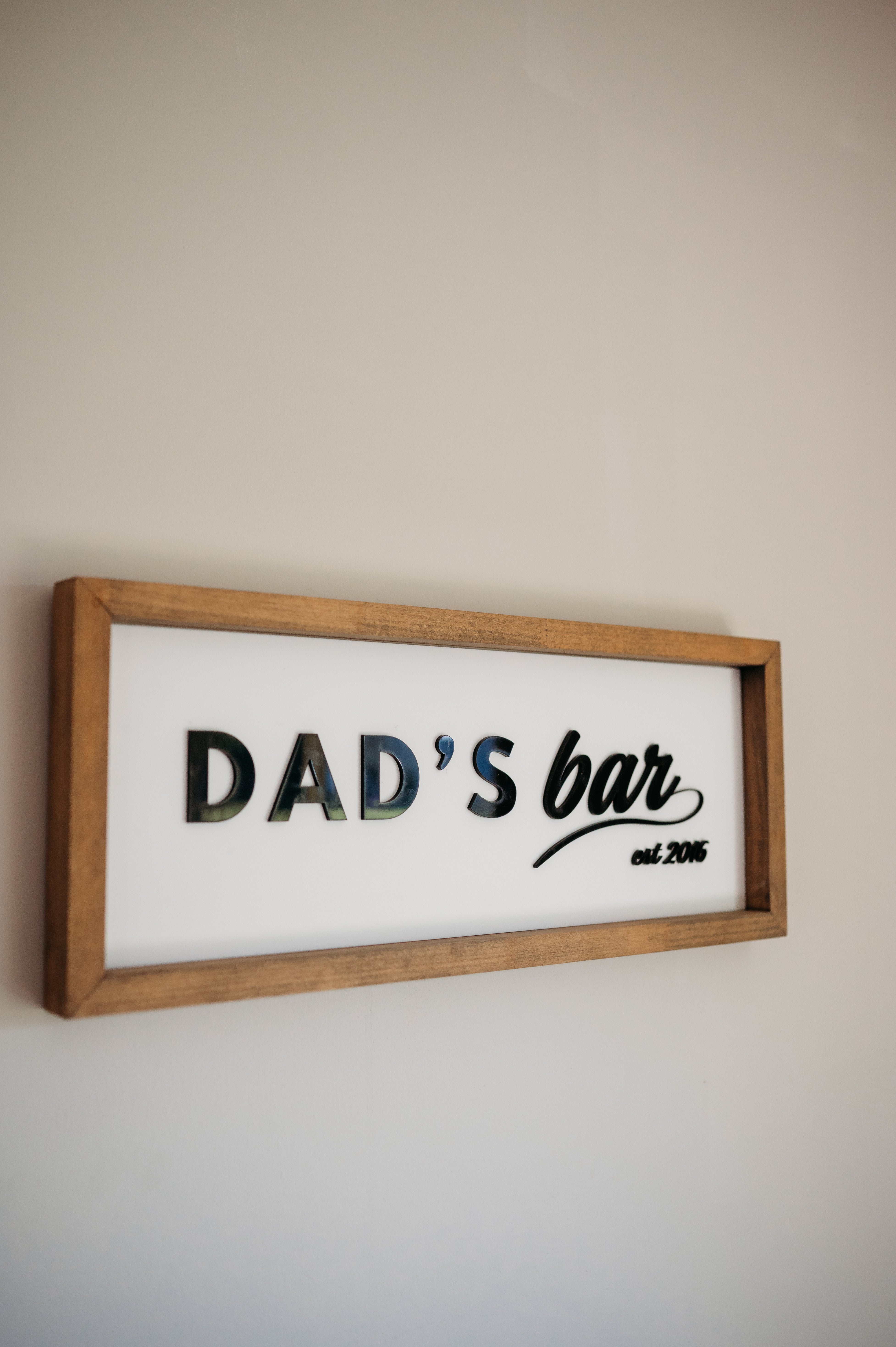 Bar Keepsake Frame