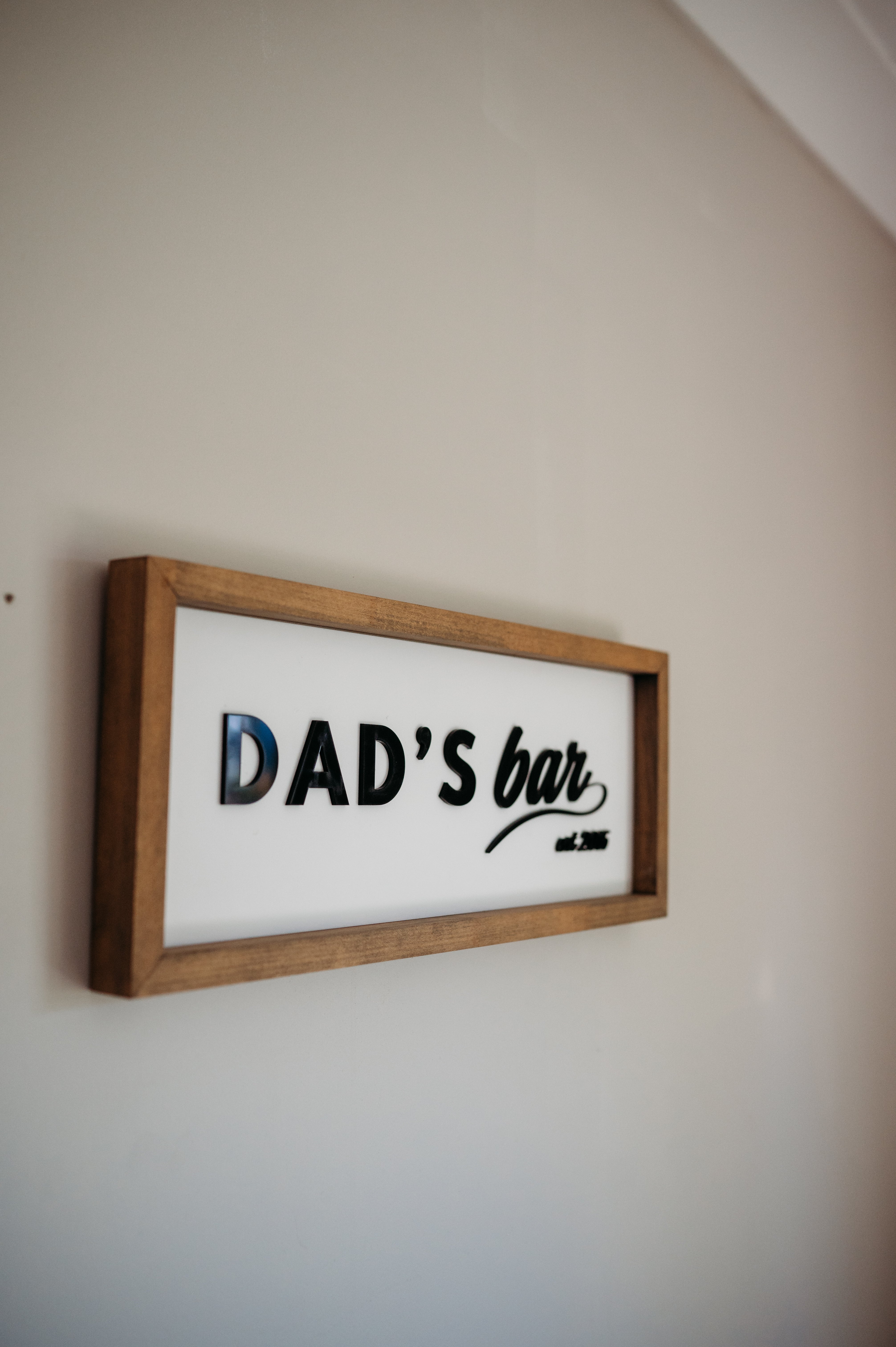 Bar Keepsake Frame