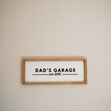 Garage Keepsake Frame