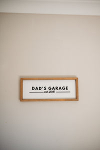 Garage Keepsake Frame