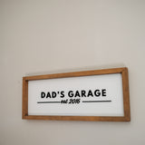 Garage Keepsake Frame