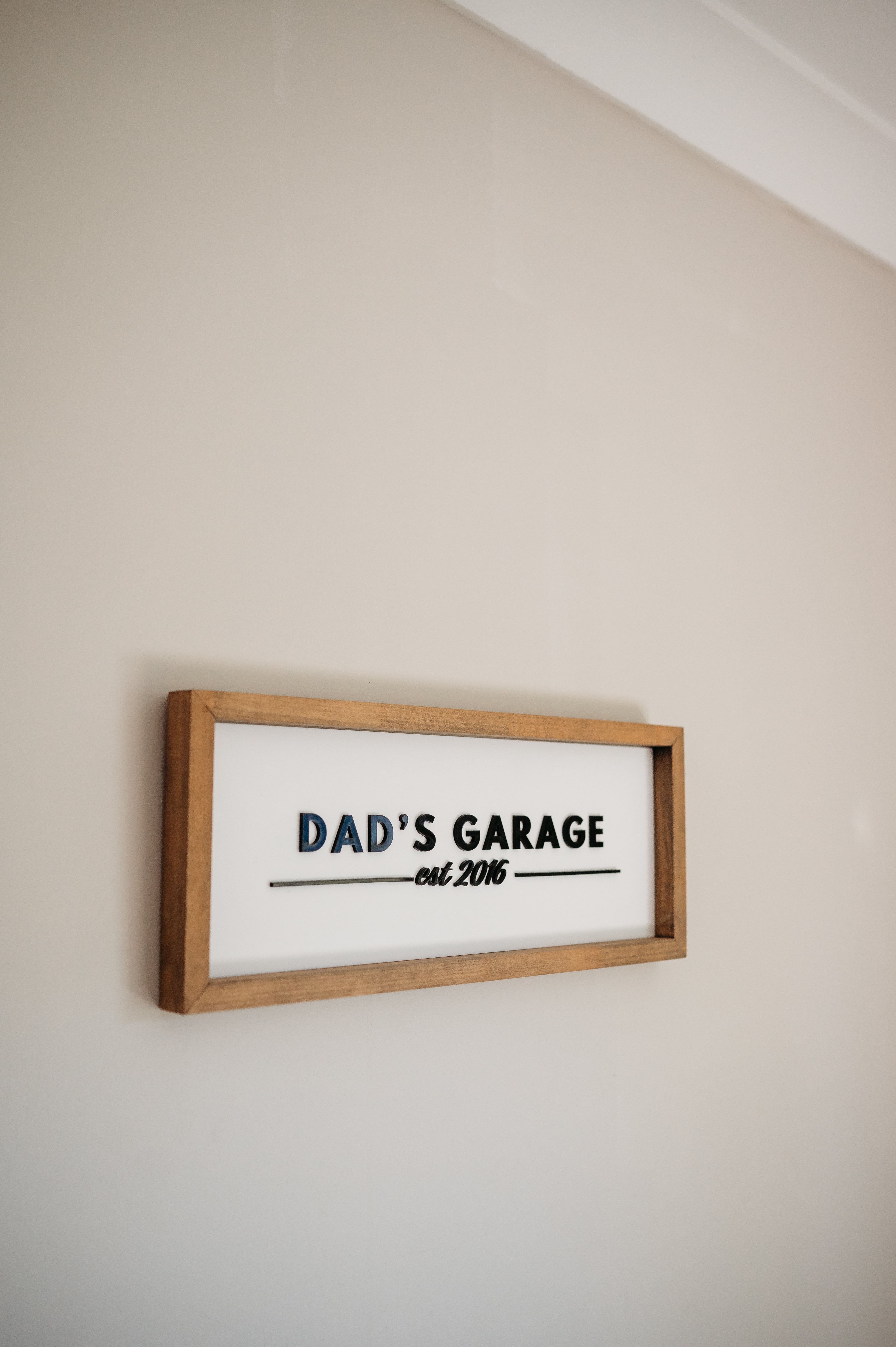 Garage Keepsake Frame
