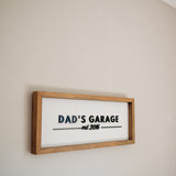 Garage Keepsake Frame