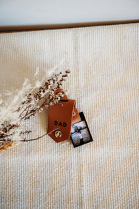 Photo Leather Keyring