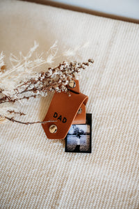 Photo Leather Keyring