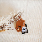 Photo Leather Keyring