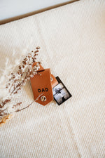 Load image into Gallery viewer, Photo Leather Keyring
