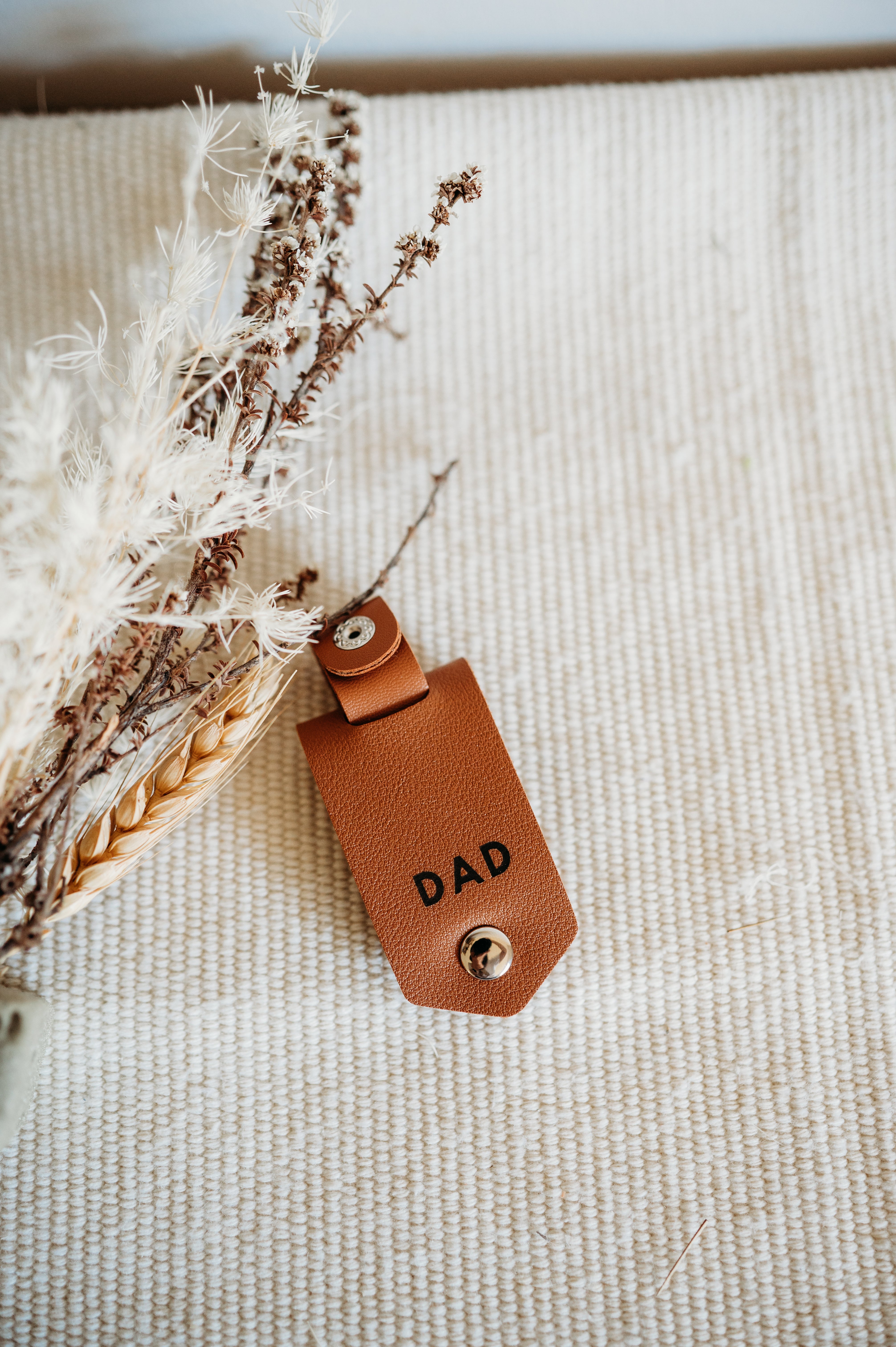 Photo Leather Keyring