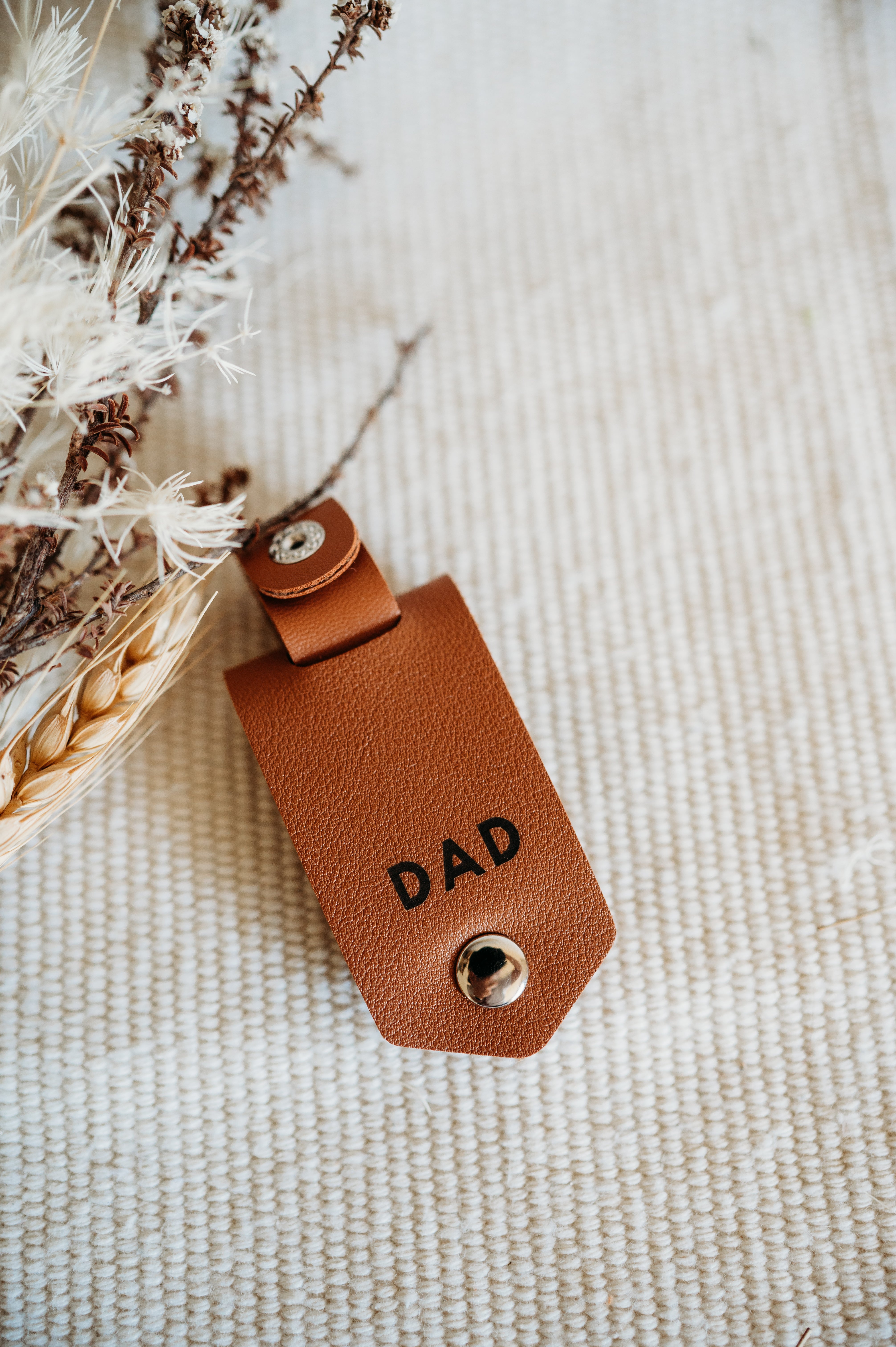 Photo Leather Keyring